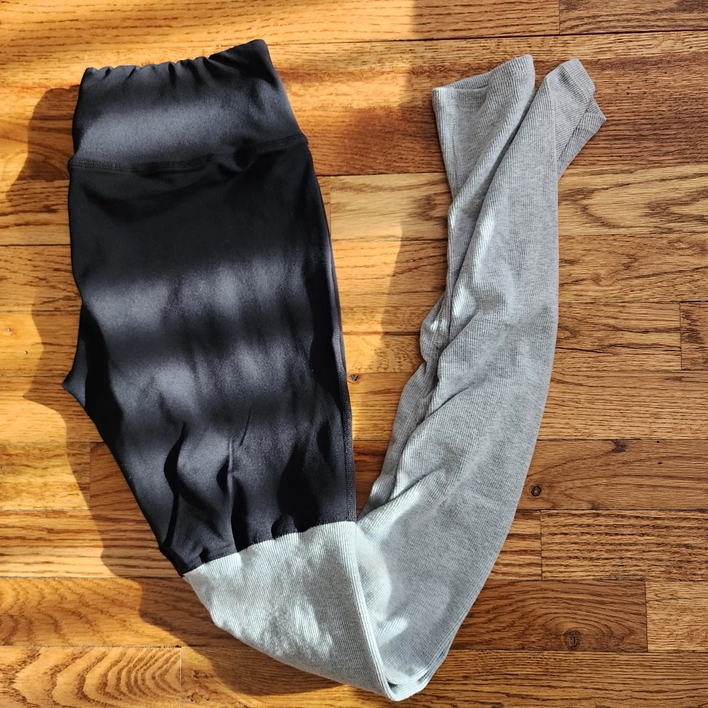 Ribbed Bottom Leggings